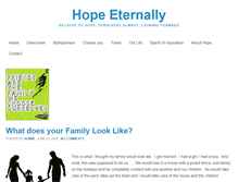 Tablet Screenshot of hopeeternally.com